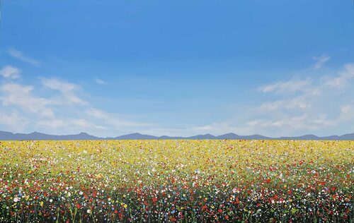 Field with flowers 55 Ivan Didovodiuk