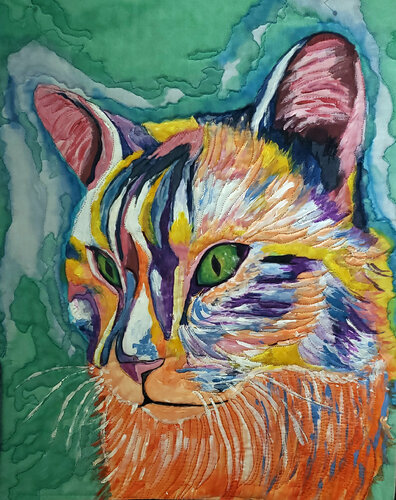 The Cat of Many Colors Lucy Peterson Watkins