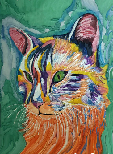 The Cat of Many Colors Lucy Peterson Watkins