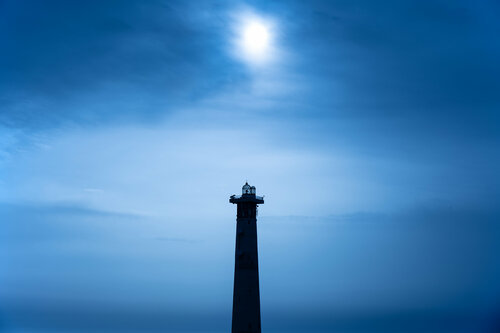 THE BLUE LIGHTHOUSE Andrew Lever