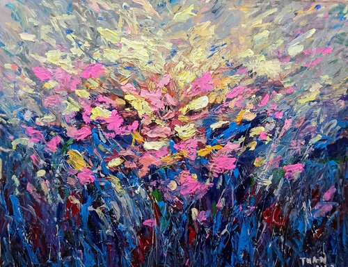 Wind of Spring (  70 x 90 cm) Le Anh Tuan Le Anh