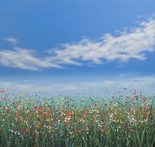 Field with flowers 59 Ivan Didovodiuk