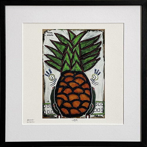 Limited Edt. Art Print – YUMMY PINEAPPLE Frank Willems