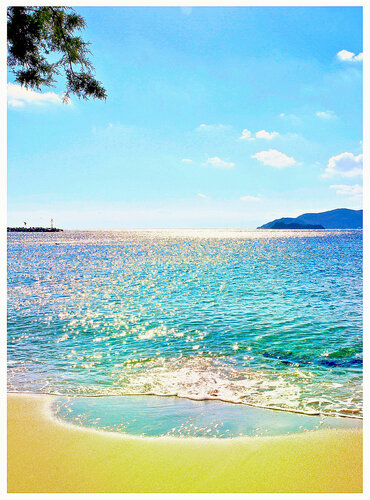 On beach... Greece - 4612 Panos Pliassas