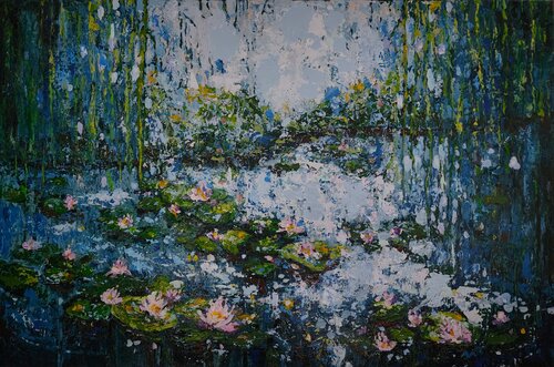 Water Lily Pond - Memories of Joy Karnish Art