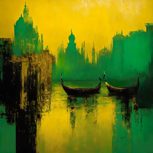 The magic of Venice. Alluring mirror of water. II Yla Pil