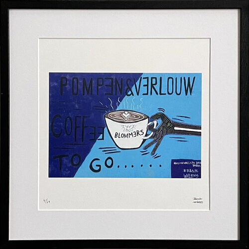 LIMITED EDT. ART PRINT – COFFEE TO GO Frank Willems