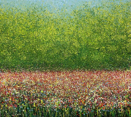 Field with flowers 91 Ivan Didovodiuk