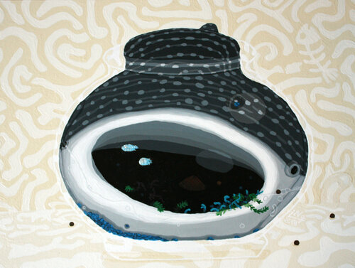 Shark Whale In A Fish Bowl Lisa Ng