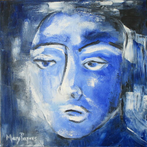 Anonymous Faces - Despair Mary Papas