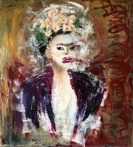 Self-Portrait as Frida Kahlo Sorina Peia
